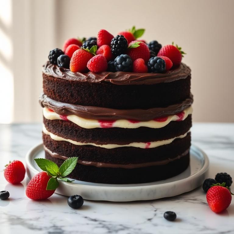 Chocolate Berry Layer