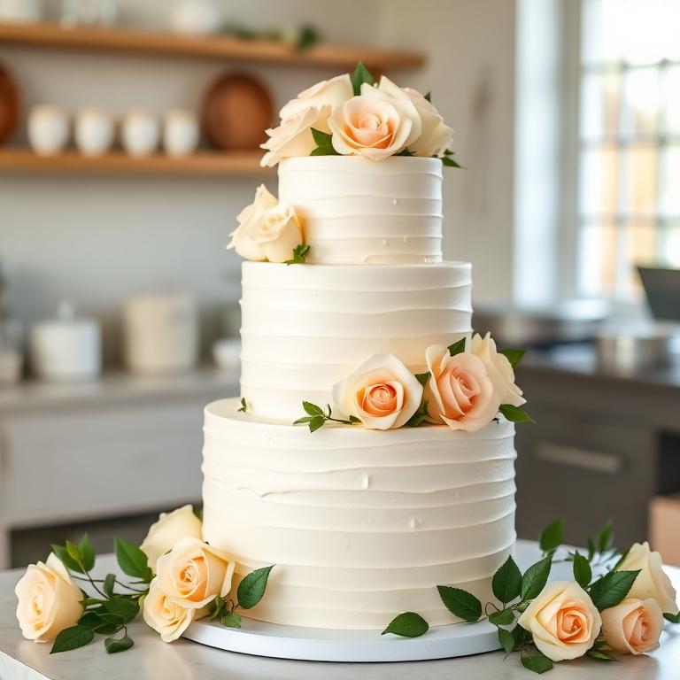 Vanilla Rose Tier